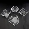 Venta al por mayor de fábrica Plato acrílico para snacks KTV Plato para snacks caseros Frutas secas Plástico Semillas de melón Dulces