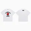 24 Tendencia Caliente de Verano en Línea: Camiseta bAPe Cabeza de Mono, Diseño Camuflaje, Camiseta Unisex de Manga Corta con Cuello Redondo