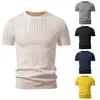 Comércio Exterior Transfronteiriço 2026 nova malha de manga curta suéter masculino camisa de manga curta moderna Amazon AliExpress