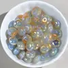 Ding Yi Lengyue Ábaco de Nube Tricolor Cuentas Destello Fino Cuentas de Sirena Cuentas Espaciadoras Cadena de Teléfono Móvil DIY Accesorios de Joyería