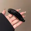 Pinza de Plátano Azul Pavo Real Pinza para Cola de Caballo Alta Pinza de Cabello Rojo Ankola Pinza de Cabello de Temperamento Pinza de Disco para Parte Trasera de la Cabeza Femenina