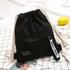 Bolsa de Lona con Cordón Simple, Bolso de Mujer, Mochila, Bolsa para Tutorías para Estudiantes de Primaria, Mochila Ligera, Bolsa para Tutorías, Bolsa de Tela
