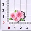 Pequeños accesorios de resina floral fresca en forma de crema para pegamento para manualidades de adornos para el cabello, pinzas para el cabello, pegatinas para refrigerador, decoraciones para fundas de teléfono y accesorios para botellas de agua