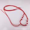Cordón de Collar Colgante de Jade Cuerda Hilo Rojo Collar Colgante de Jade Cuerda Color Café Hilo Rojo Negro Joyería