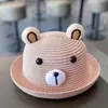 Sombrero de Bebé Niño Verano Sombrero de Paja Lindo para Niños y Niñas Protección Solar Bebé Sombrero de Pescador Sombrero Infantil Verano Estilo Delgado