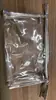 Bolsa cosmética transparente de pvc para viagem, lavagem, armazenamento multifuncional, bolsa plástica portátil autoportante tridimensional com zíper