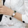 Reloj Nuevo Modelo Guou, Estilo Sencillo para Mujer, Reloj de Cuarzo de Lujo Ligero, Correa de Cuero a la Moda, Reloj para Mujer con Incrustaciones de Diamantes
