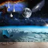 Fondo de pantalla Cielo Estrellado 3D universo de fantasía espacio Tela de pared Hotel Hotel KTV decoración fondo de pared dormitorio mural