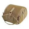 Bolsa para Casco de Entrenamiento de Carrera al Aire Libre Transfronteriza con Accesorio Molle Equipo Nylon Deportivo Motocicleta Bolsa Lateral