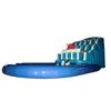 Resbaladilla de Agua Inflable Recta con Piscina para Chapotear para el Verano