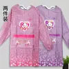 Avental de Moda Estilo Coreano Avental à Prova de Manchas e Óleo Macacão de Manga Longa Roupa de Uso Reversível para Adultos Avental de Cintura Avental de Cozinha à Prova de Óleo e Água