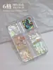 Nueva Joyería para Uñas Destacado Irregular Natural Película de Concha Ultradelgada Color Mágico Aurora Decoración Simple Japonesa para Uñas