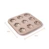 Molde para Pastel Qiantuan Seiko Acero al Carbono Horneado Pétalos Bandeja para Hornear Molde DIY Horneado Bandeja Pequeña para Hornear Juego para el Hogar