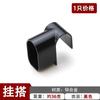Bai Lulong barra de ropa de aleación de aluminio para armario barra de ropa en forma de I barra de ropa al por mayor accesorios de ferretería para muebles
