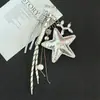 Estilo Coreano de Alta Calidad Lujo Ligero Nicho Creativo Colgante de Bolsas con Estrella de Cinco Puntas Llavero