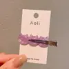 Grampos de Cabelo Sem Costura para Mulheres, Presilhas Laterais em Formato de Gato, Acessórios de Cabelo de Celebridade da Internet Coreana, Pequenas Presilhas Laterais para Franja, Grampos para Cabelo Liso, Presilhas Bico de Pato