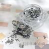 Acessórios para unhas Papel folha de ouro japonês novo folha de ouro em pó ultrafino fragmentos ouro super brilhante prata adesivos decorativos para unhas