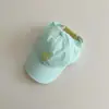 Sombrero de Verano para Niños Qiunan Estilo Nuevo Transpirable con Parte Superior Abierta Protección Solar Macaron Visera Gorra de Béisbol para Bebé
