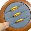 Anillo de Oro Antiguo Sellado 999, Anillo Antiguo de Espalda de Locha, Anillo Liso Mismo Estilo Tienda de Oro para Novia