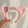 Star Dew Lindo Conejo Judy Oso Winnie Oso Fresa Diadema Dibujos Animados Diadema de Peluche Lavado de Cara Pasador Accesorios para el Cabello de Niños