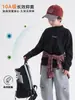 La nueva colección de invierno de Haimei de camisetas de manga larga para niños, colección de invierno 2026, capa base estilo coreano, ropa de moda para niños