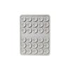 Ventosa retangular de silicone para celular, ventosa de um lado, capa de couro, ventosa para carregar bagagem de computador, telefone celular, tesouro, ventosa