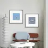 Pintura decorativa fresca de estilo ins minimalista moderno, arte de pared versátil y de alta gama para sala de estar, dormitorio y comedor