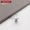 Acero inoxidable manija de un solo agujero manija de puerta de gabinete armario zapatero tapa de manija de cajón pequeña tapa de manija redonda para tapa de olla tapa de taza