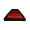 Luz de Navegación Triangular Universal para Coche, Luz de Freno LED de Alto Brillo Modificada, Luz Trasera Intermitente, Luz de Crucero, Anticolisión Trasera