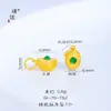 Puzuo Color Fuerte que Conserva Arena Dorada Accesorios DIY Media Pulsera Lingote Calabaza Bestia Dorada Tragadora Cuentas Espaciadoras Pulsera Juguetes Culturales Cuentas
