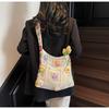 Bolsa Tote Floral de Gran Capacidad de Gama Alta para Viajes Diarios de Mujer 2026 Nuevo Bolso Tejido Hueco de Hombro Único