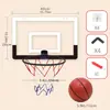 Aro de Baloncesto Plegable para Interiores Canasta de Baloncesto de Pared para Entrenamiento en Casa Venta Directa de Fábrica Aro de Baloncesto Venta Caliente Transfronteriza