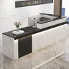 Caja registradora minimalista moderno salón de belleza tienda mostrador de bar tienda de ropa mesa de bar tienda pequeña empresa recepción escritorio de recepción