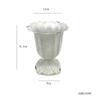 Vaso para Arranjo de Flores Estilo Pastoral Americano, Vaso de Flores de Natal para Mesa de Jantar de Pousada, Vaso Troféu com Duas Alças, Adereço de Fotografia