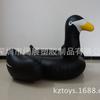 Spot PVC, água adulto 190cm inflável cisne preta preto flutuante montagem cisne preta
