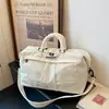 Bolsa Deportiva Ligera Simple para Fitness Gran Capacidad Casual Multiusos Cruzada Estudiante Regreso a Clases Bolsa de Viaje