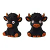 Personalização de moldes de contas de silicone 3D, montagem de cordões de contas com IP de desenhos animados de animais transfronteiriços, acessórios para joias DIY, moldes de contas soltas
