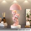 Bonito Pequeno Animal Lâmpada de Mesa Decoração Enfeites Quarto Infantil Atmosfera Lâmpada Quarto Cabeceira Luz Noturna Ano Novo Presente de Aniversário