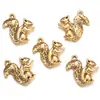 Precio de Fábrica Al por Mayor Accesorios de Joyería Retro de Aleación Colgante Ardilla Accesorios Hechos a Mano DIY 21*18mm D984