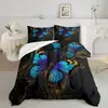 Soporte Temu/Jit Impresión Digital Cepillada Mariposa Transpirable Amigable con la Piel Textil para el Hogar Colcha Funda de Almohada Funda de Almohada Fuente