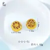 Pastel de Luna Filigrana Hueca Accesorios para Joyería DIY Cubo de la Fortuna Chapado en Oro Antiguo Cuentas Flor de Loto Chapado en Oro Estilo Chino Retro Arte