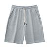 Pantalones azul marino de verano sueltos casuales índigo cintura con cordón pantalones de color liso shorts una generación de pelo