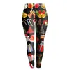 2024 Navidad Transfronteriza Ropa Nueva para Mujer Leggings Ajustados Estampado de Árbol de Navidad Levantamiento de Glúteos Pantalones de Pierna Pequeña para Mujer
