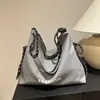 Bolso Tote de Moda Tendencia Casual Personalidad Texturizado Gran Capacidad para Mujer 2025 Otoño Nuevo Estilo Bolso de Hombro Cruzado