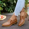 2026 Verano Nuevo Comercio Exterior Tallas Grandes Mujer Casual Cómodo Retro Moda Ropa Exterior Zapatos Individuales Talla Única para Todos