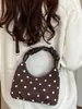Bolso de Mano de Moda Nuevo Otoño 2026, Bolso Ligero y Elegante de Nube de Lunares, Bolso Cruzado de Hombro Relajado y Sencillo