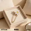 Broche Anti-luz Simples Pino de Pérola Atmosférico Elegante Moda Casaco Cardigã Cardigã Cardigã Fivela Acessórios para Casaco
