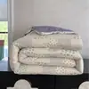 Celing Exports Manta Tejida de Algodón Lavable Oscura Frijol Otoño e Invierno Suave y Cera Nube Tejida Coreana Doble 2