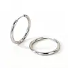 Pendientes de Aro Lisos de Acero Inoxidable Más Vendidos de Amazon 2.0 Dorados, Versátiles para el Viaje Diario, Pendientes de Aro Grandes de Alta Gama en Stock
