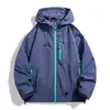 Chaqueta impermeable y a prueba de viento para exteriores para hombres, adolescentes y parejas, chaqueta casual de primavera para hombres y mujeres, ropa de montañismo para hombres